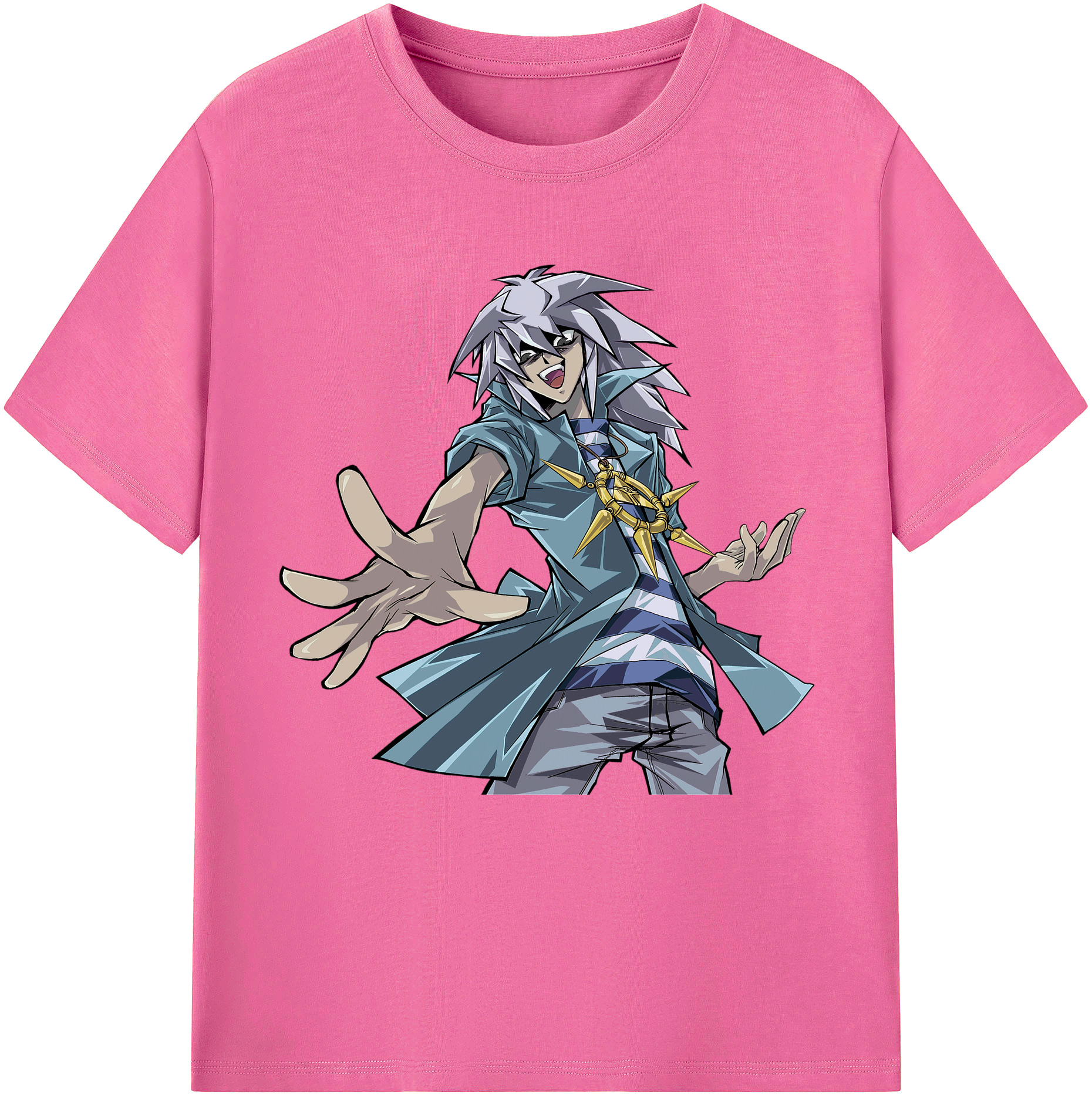 （画像用） 遊☆戯☆王 Yu-Gi-Oh! レディースカジュアルプリントTシャツ（綿100％）